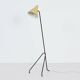 Grasshopper floor lamp by willem van doorn | 1960s, mid-century, yellow