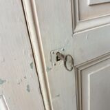 Double antique wooden doors