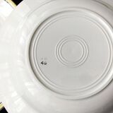 6 Badonviller FB earthenware soup plates