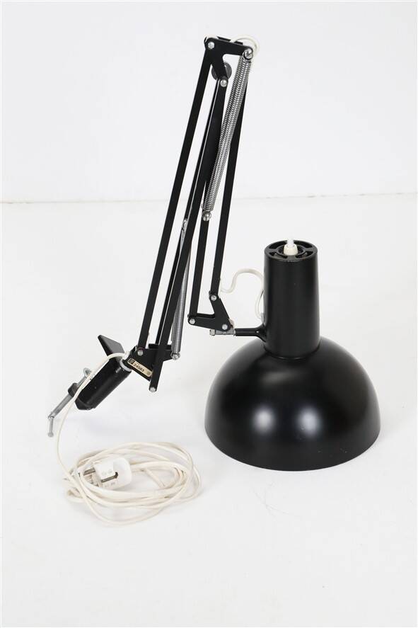 Black Louis Poulsen “IT” desk lamp / architect lamp / 1970s