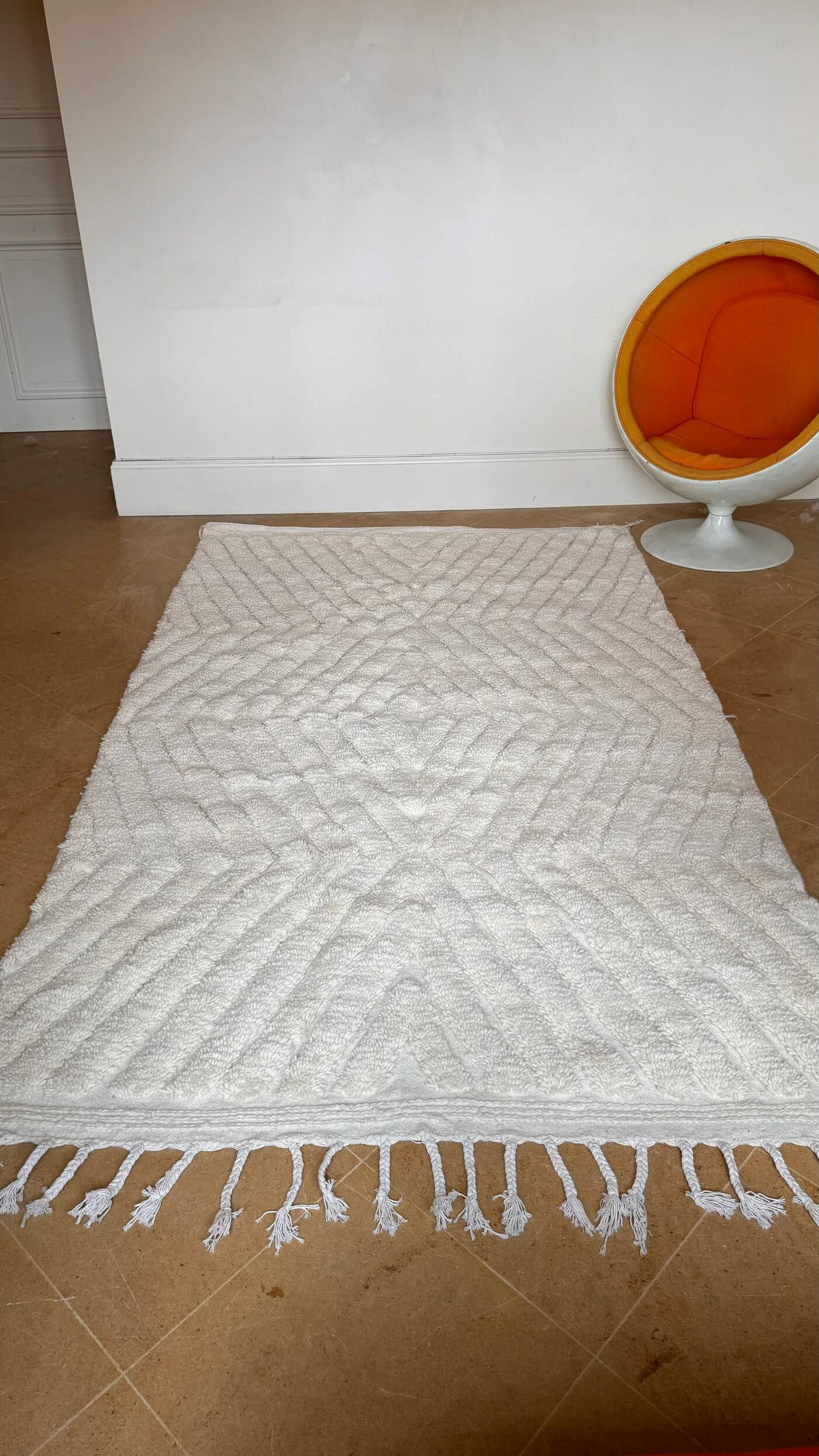 Berber rug Beni Ouarain 257 x 150 cm "Marouane"