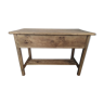 Solid oak workshop table