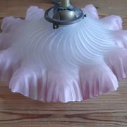 Suspension en verre opalin 1900