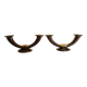 Pair of Gien Art Deco Candlesticks