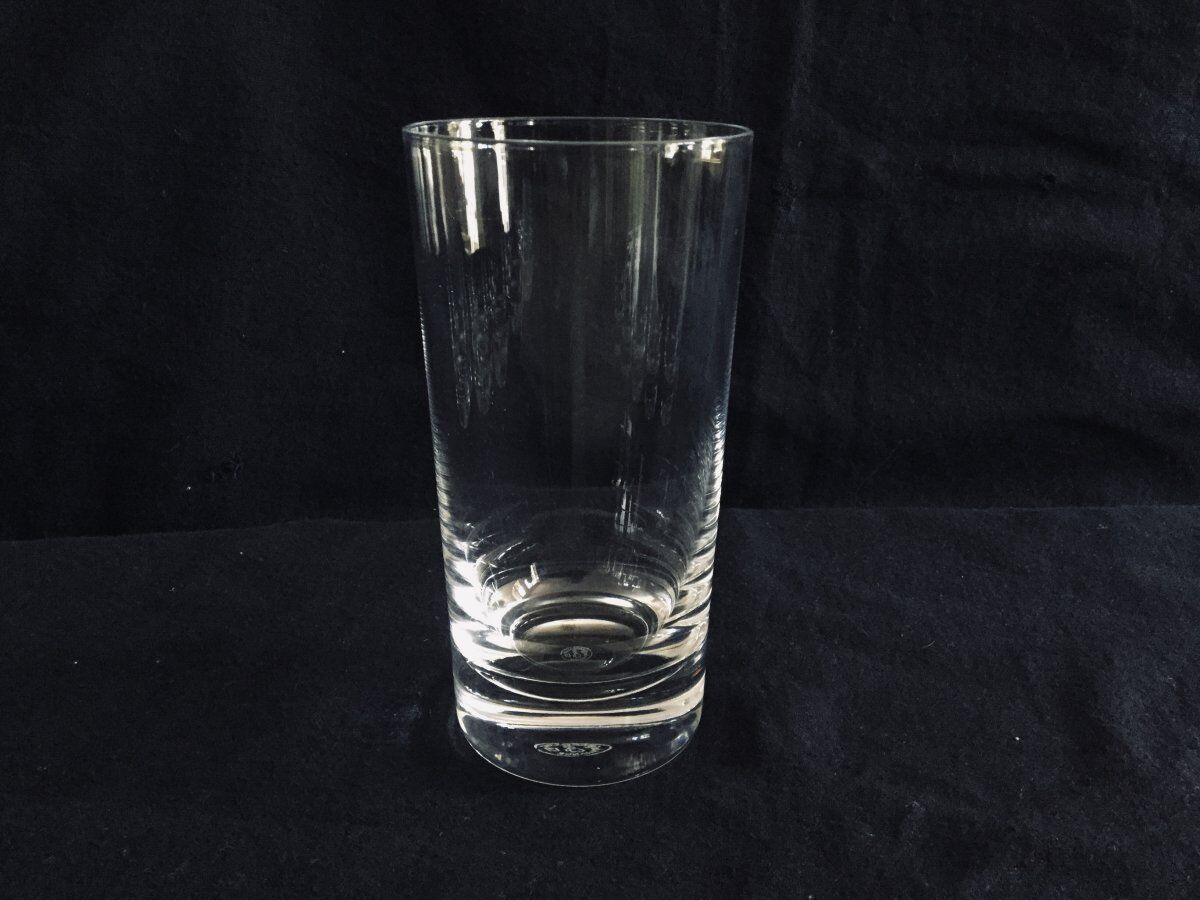 Set of 6 Baccarat crystal orangeade glasses