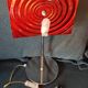 Late 70's psychedelic style reflective lamp