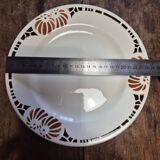 7 new flat plates from the Odette gallery with chocolate patterns.