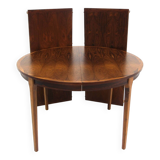 Scandinavian rosewood dining table, Sweden, 1960s