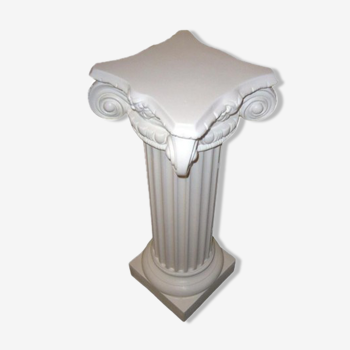 Ionic column 1 m in reinforced plaster