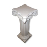 Ionic column 1 m in reinforced plaster