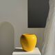 Small yellow spherical vase from the 90s, H10 D16