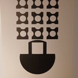 Victor Vasarely Serigraph after a copscular work