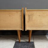 Set of 2 1960s nightstands
