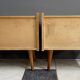 Set of 2 1960s bedside tables