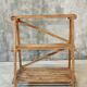 Plant shelf made of old pine wood