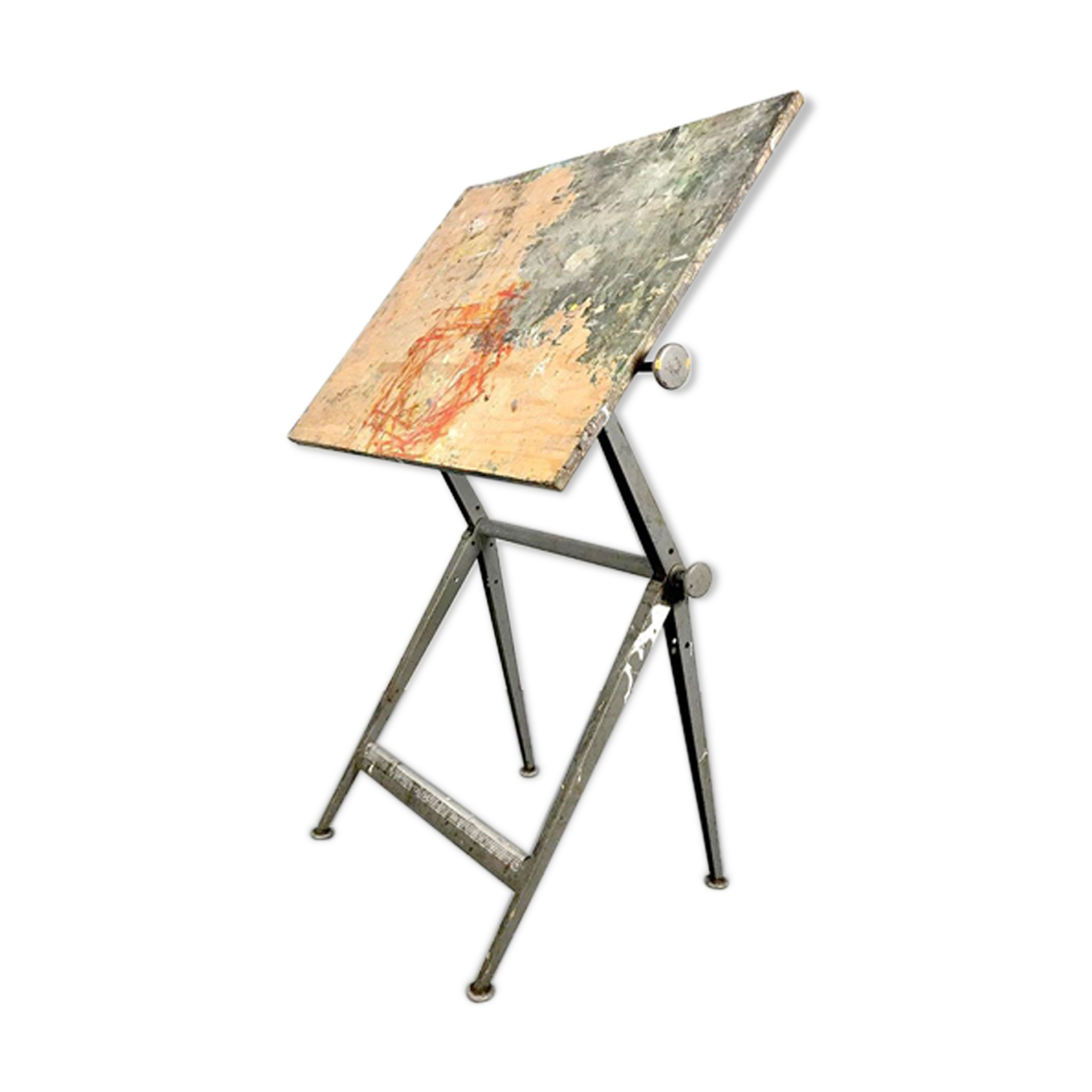Vintage drawing table by Friso Kramer Rietveld for Ahrend de Cirkel
