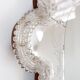 Italian Venetian Murano Floral Wall Mirror