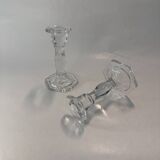 Vintage Glass Candle Holder
