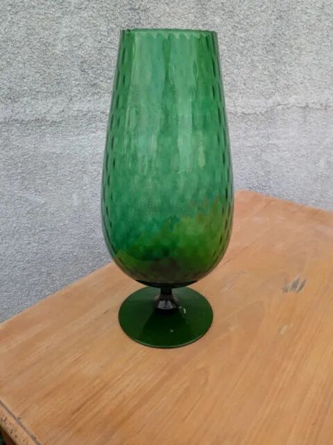 Green vase