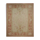 Handmade Vintage Needlepoint Rug Aubusson Tapestry - 122x186cm