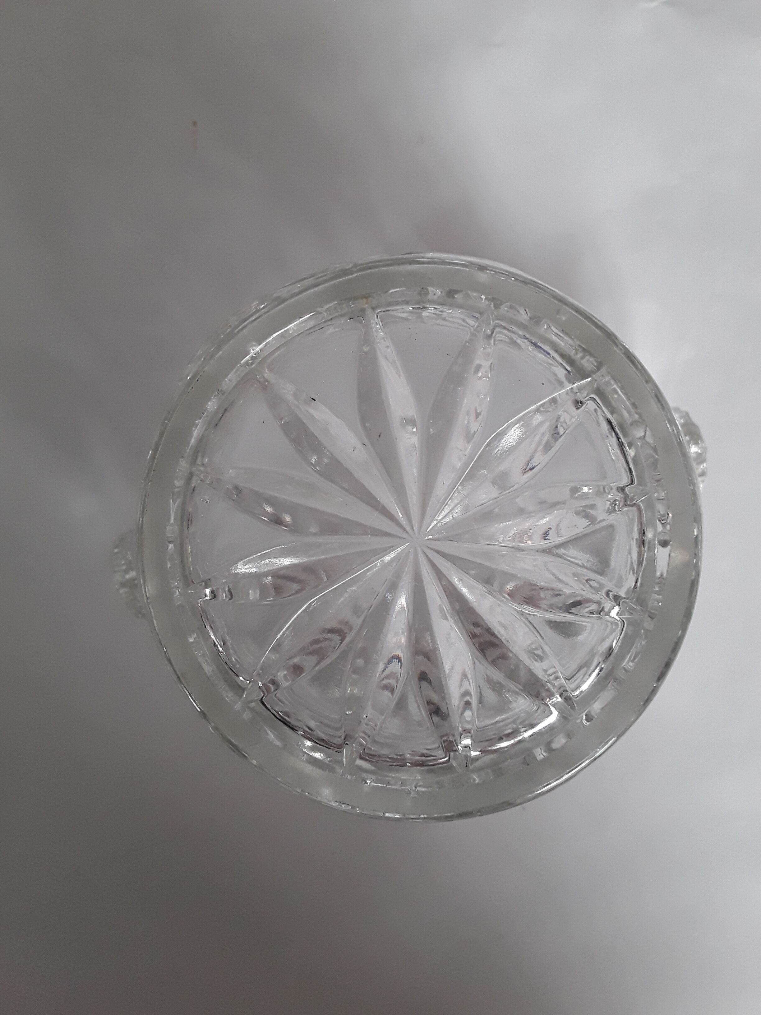 Glass ice bucket