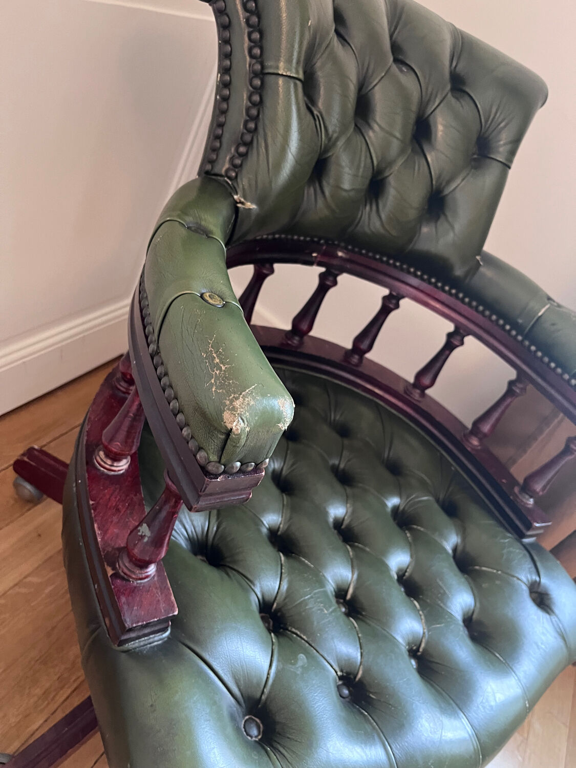 Chesterfield armchair