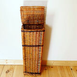 Vintage wicker bread basket