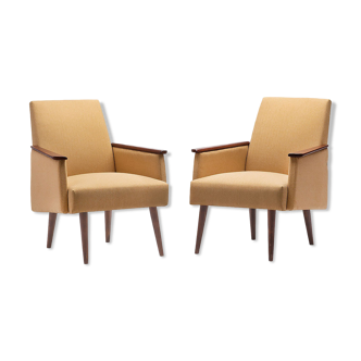 A pair of GERA type club armchairs from the 60s.