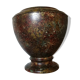 Important vase ceramic has marble effect "chaumette"