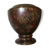 Vase en céramique a effet marbré " chaumette "