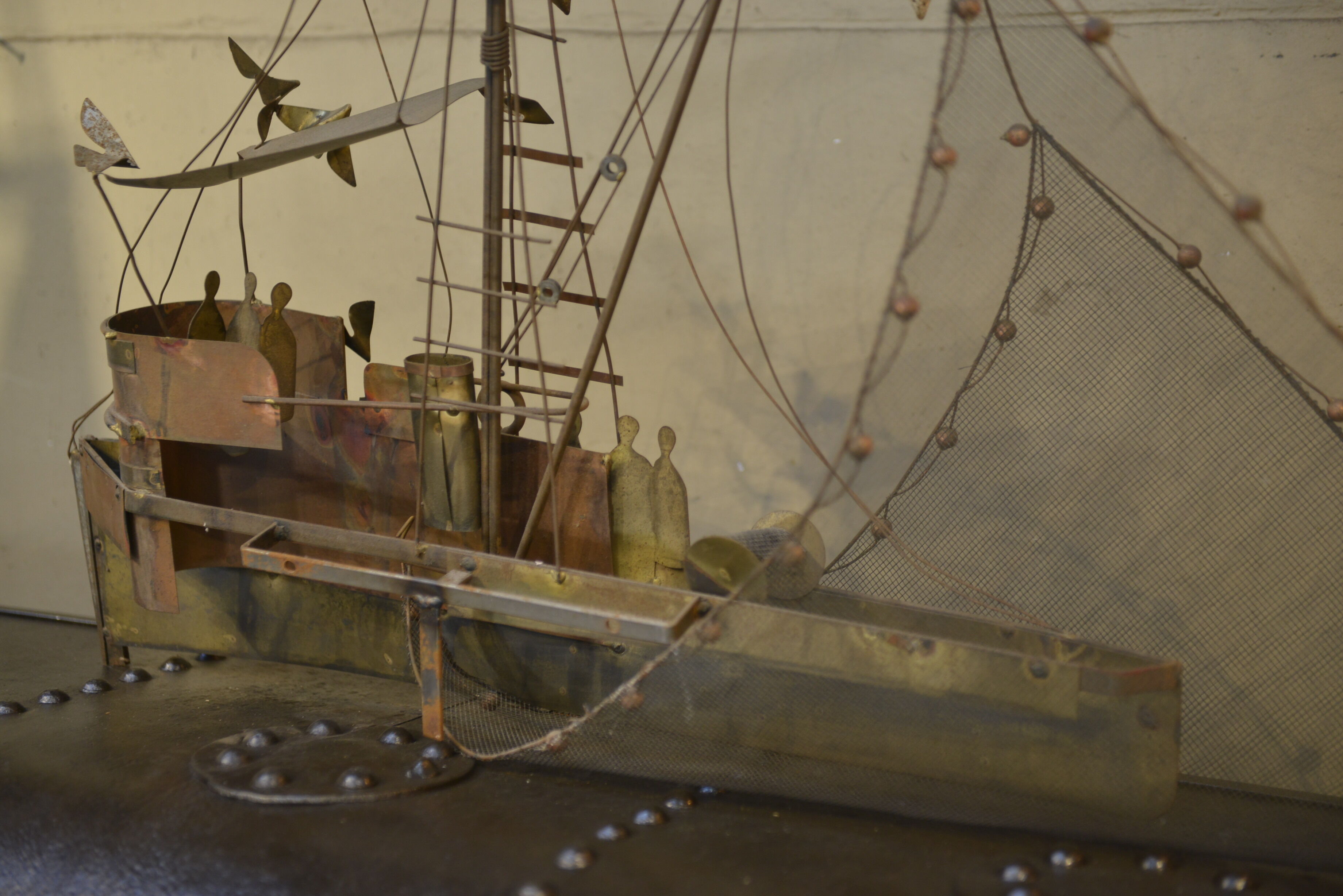 Brass Boat 1995 by Curtis Gere