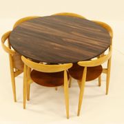 Service de table Heart, conçu par Hans Wegner pour Fitz Hansen, Danemark, années 1960