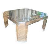 Athena coffee table by david lange. 1970. 70x70