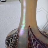 Large early 20th century Loetz Bohemia iridescent art glass vase