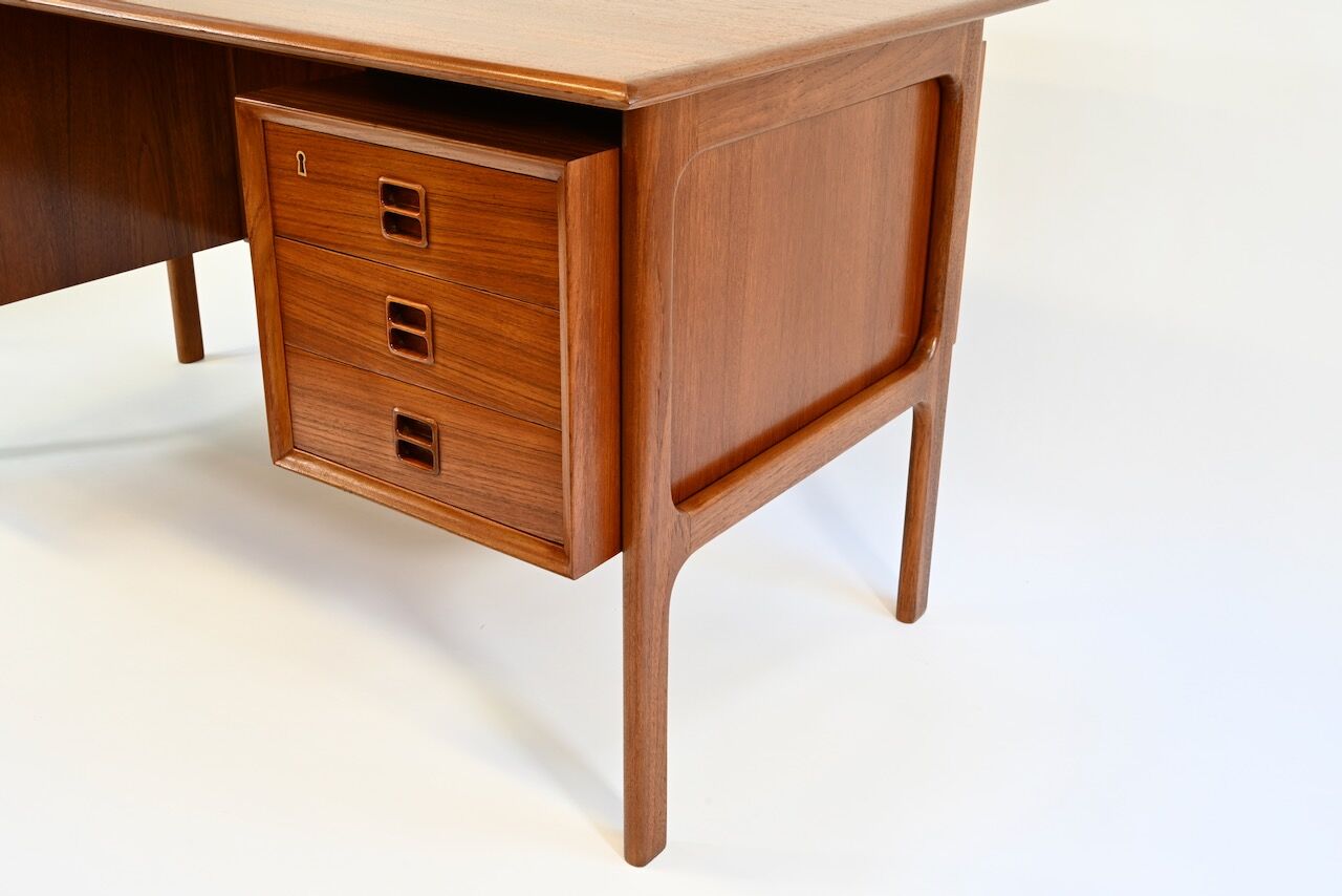 Vintage Danish teak office by Arne Vodder