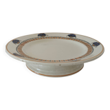 Longwy art deco piedouche dish