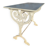 Bistro table from the 1900s France.