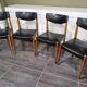 Set of 4 Scandinavian chairs, 1970s