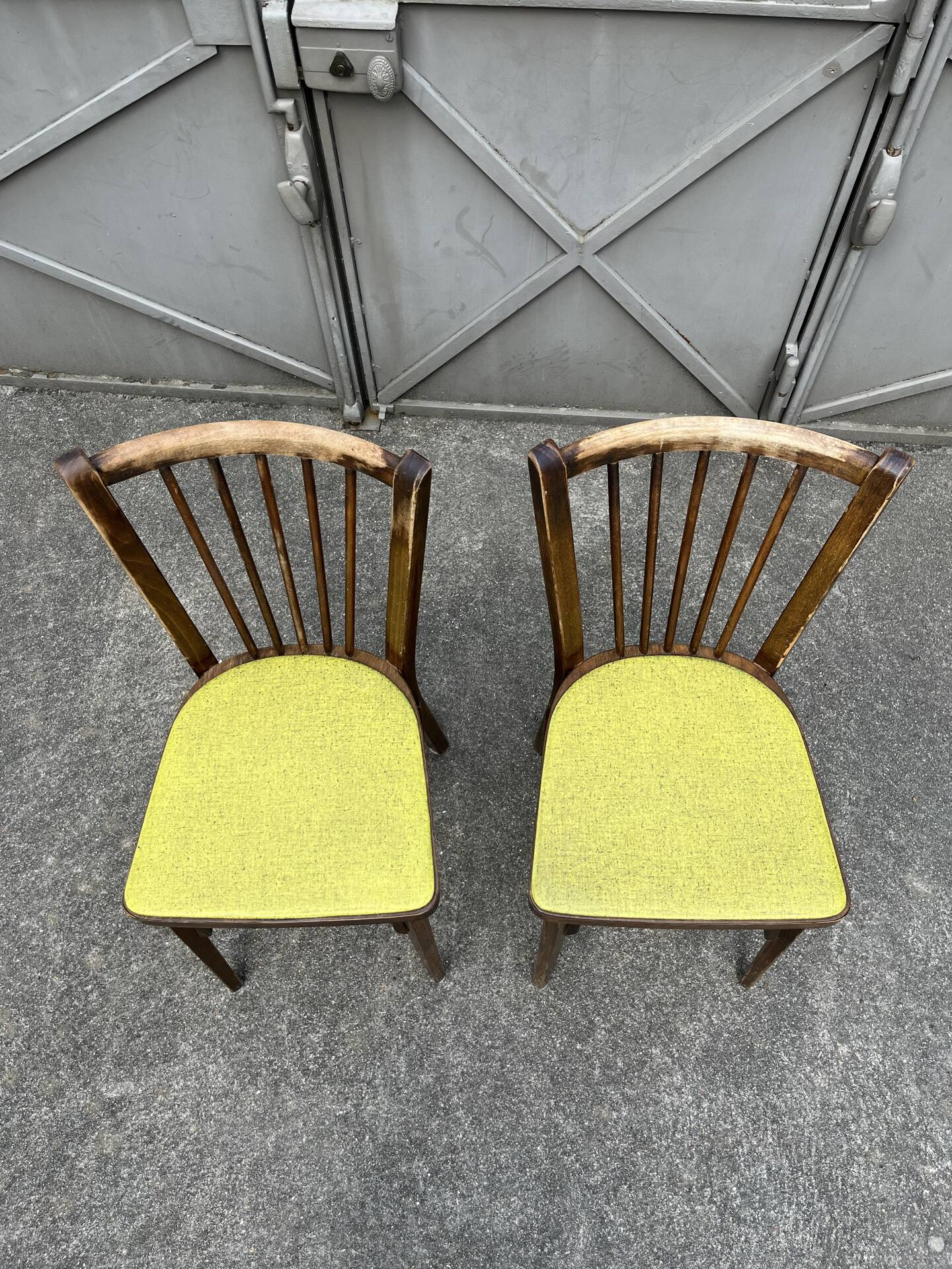 2 Baumann chairs