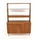 Commode-bibliothèque scandinave en teck, Suède, 1960