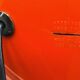 Orange Pallade Hanging Lamp by Artemide Space Age Design Icon