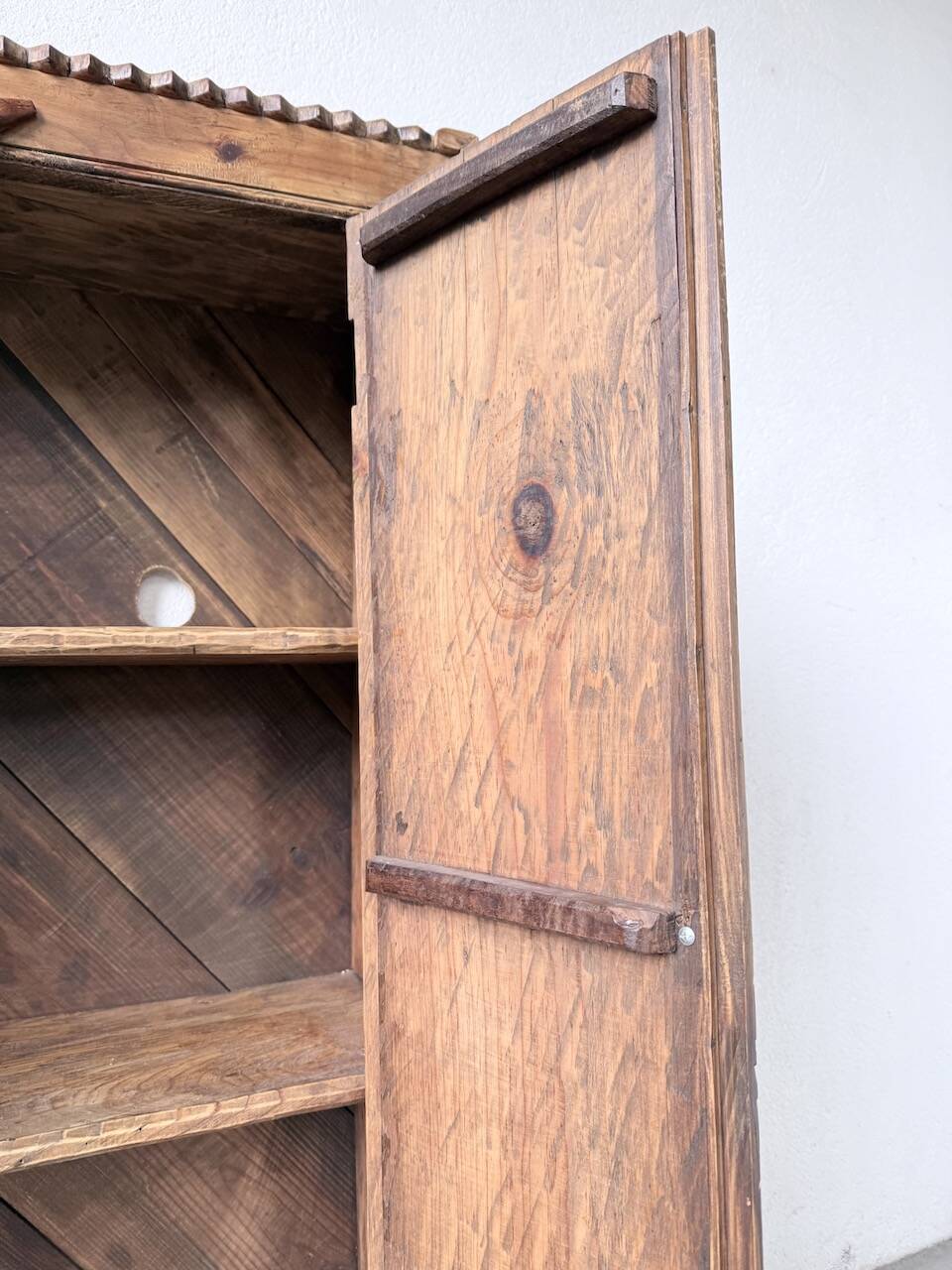 Small cabinet in folk art style