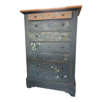 High chest of drawers