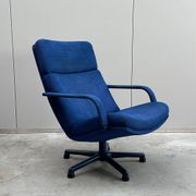 F156 swivel chair with high back, Geoffrey Harcourt, Artifort, Netherlands, 1970s