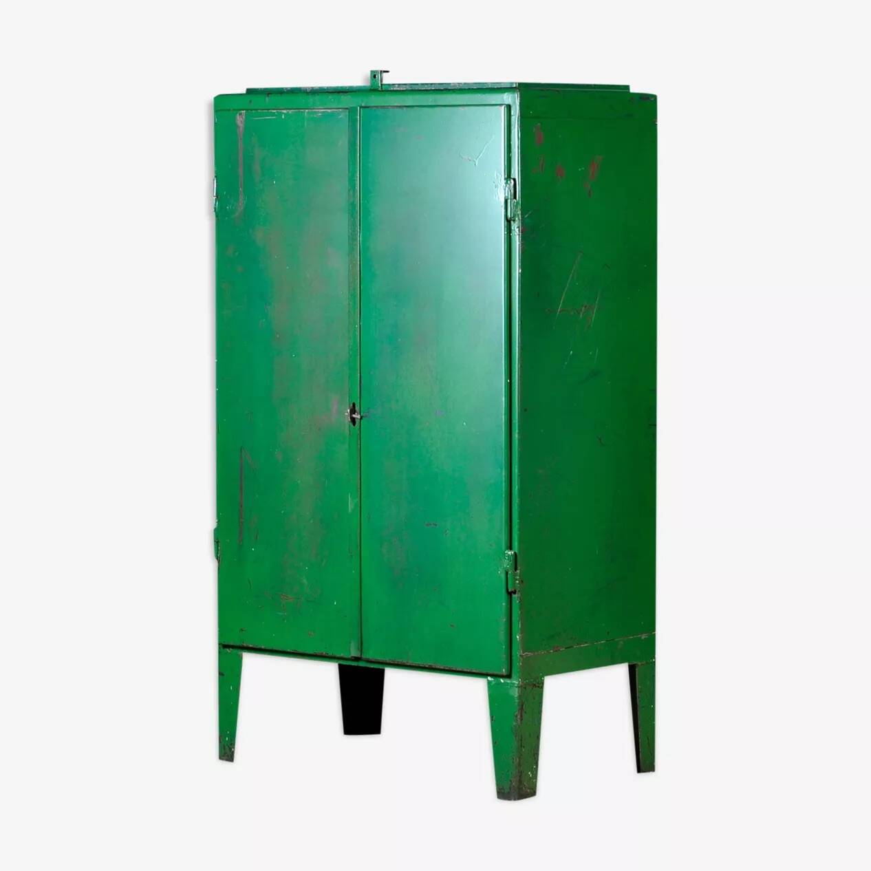 Armoire industrielle en fer années 1960