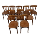 Chaises bistrot Baumann, lot de 10