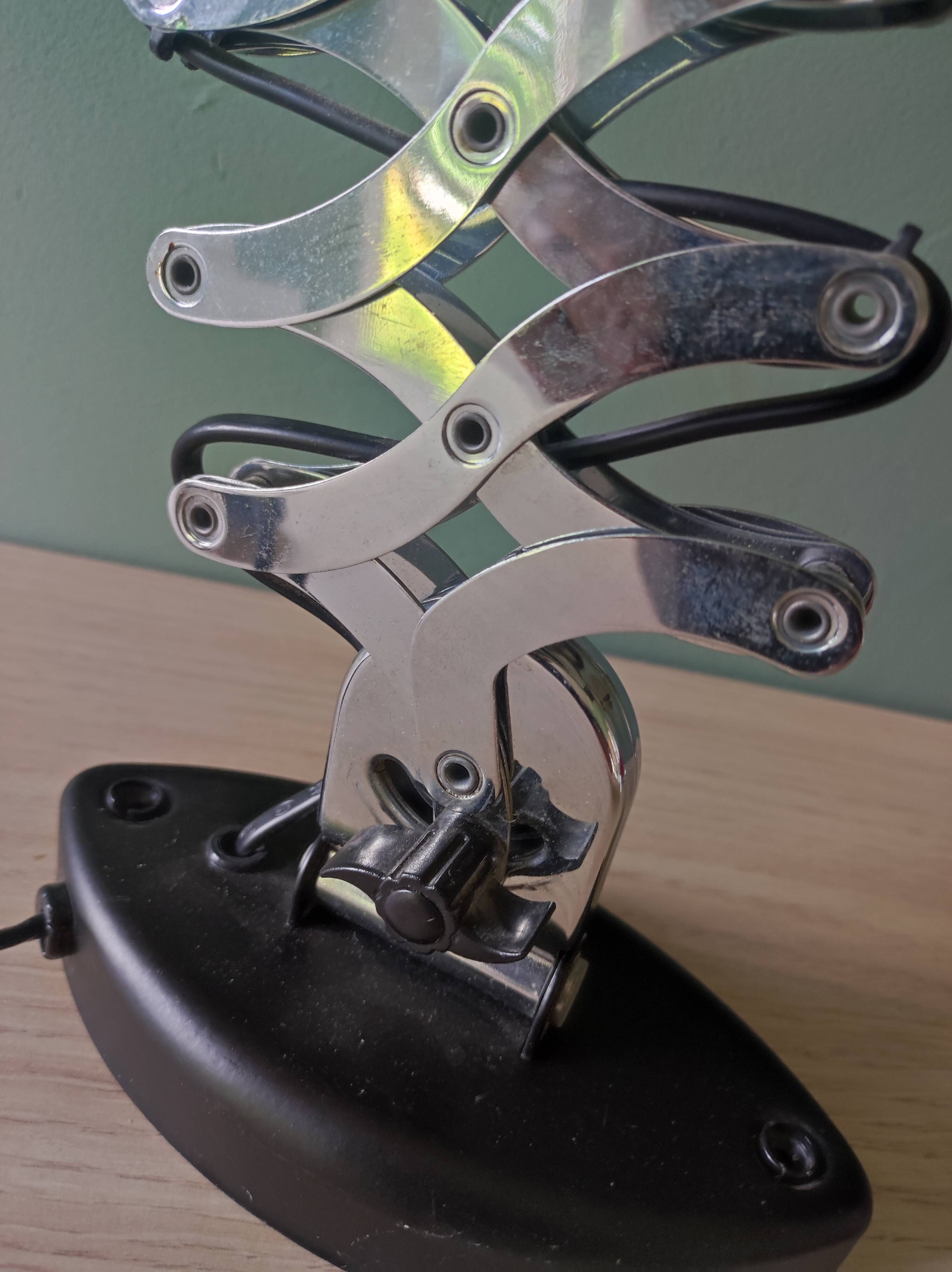 Wall lamp accordion style design industrial workshop