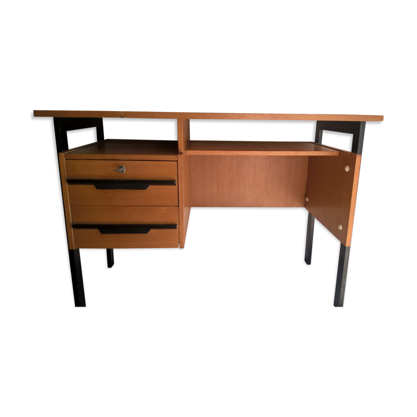 Bureau ancien au style moderniste & vintage