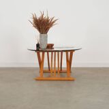 Table basse en hêtre, design danois, années 1990, designer : Andreas Hansen