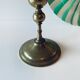 Brass ball bougeoir